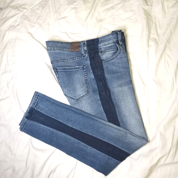LEVEL 99 JANICE SIDE STRIPE SKINNY JEANS Sz 29 - Picture 5 of 12